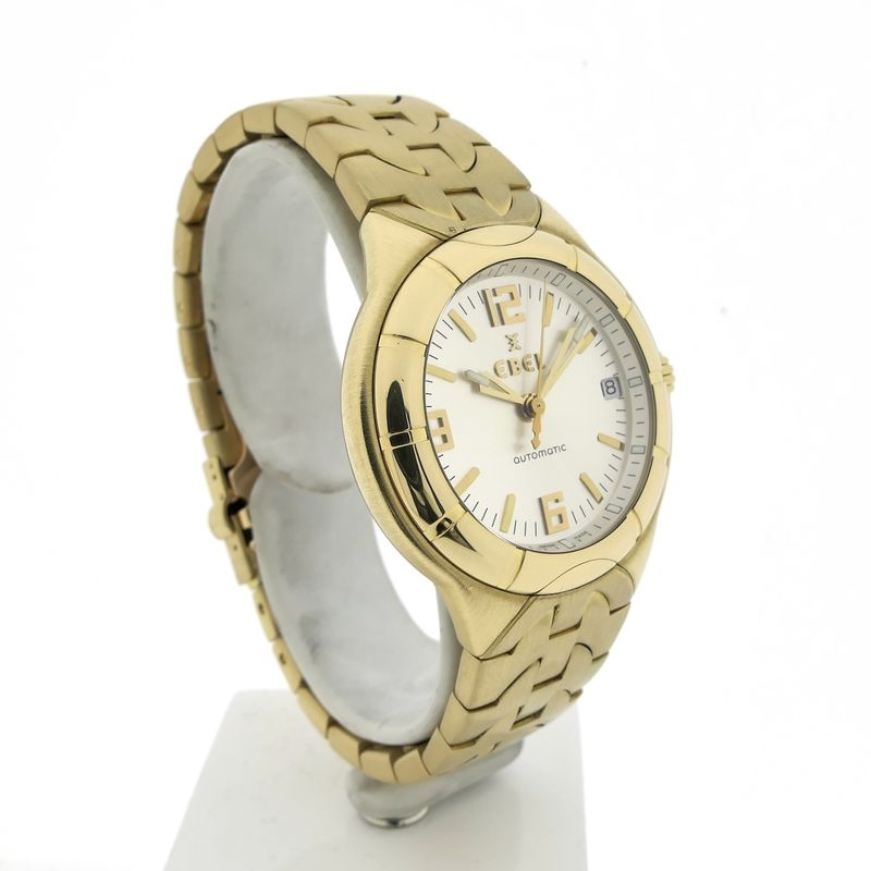 Image 3 of Ebel E-Type Automatic E8330C41; 18k gold men's watch