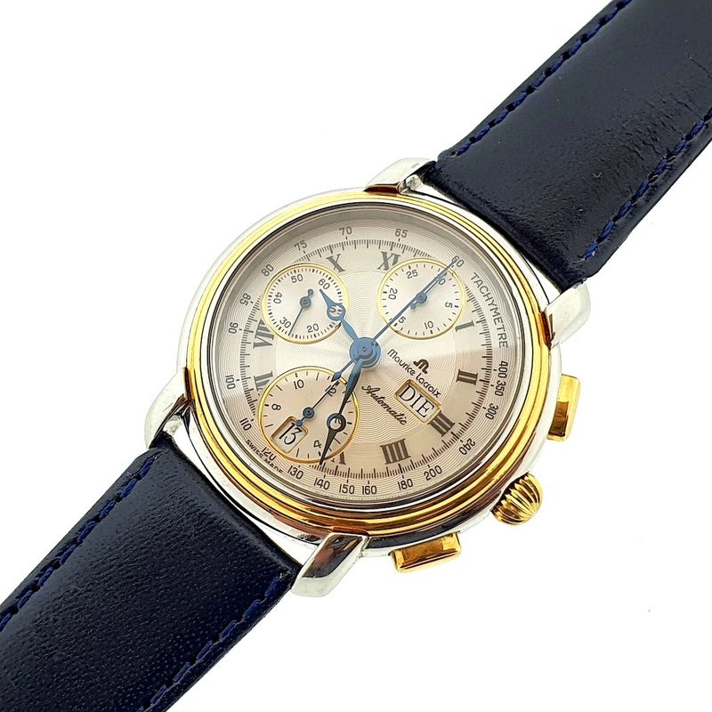 Image 5 of Maurice Lacroix Masterpiece Croneo; Automatic watch with chronograph