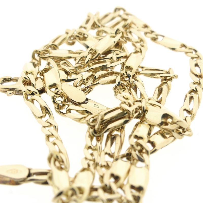 Image 8 of Golden fantasy/Figaro link chain