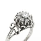 Image 3 of White gold ring set with diamonds