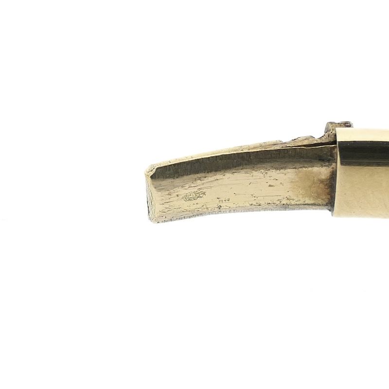 Image 7 of Gold slave bracelet | Ø 67.5 mm