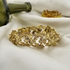 Image 8 of Gold bracelet with diamonds; 0.80 ct.