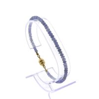 9 carat sapphire bead bracelet | 19.5 cm