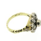 Image 9 of Two-tone entourage ring with 0.31 ct. diamonds | Vintage