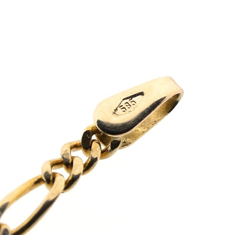 Image 7 of Golden Figaro link chain