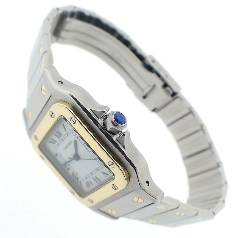 Image 8 of Cartier Santos Galbee; Automatic unisex watch