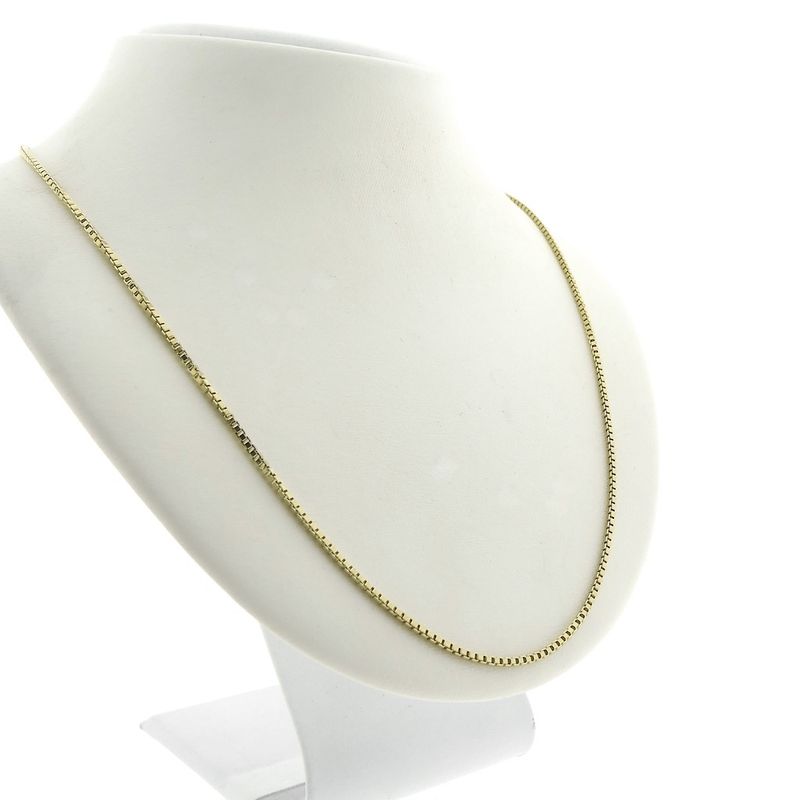 Image 6 of Golden Venetian link chain | 50 cm