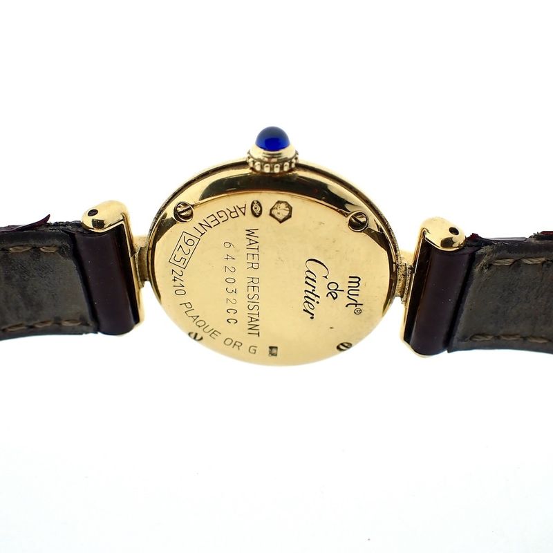 Image 6 of Cartier Colisee Vermeil; Ladies watch