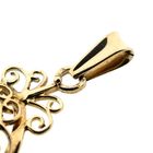 Image 6 of Gold Pendant with Garnet