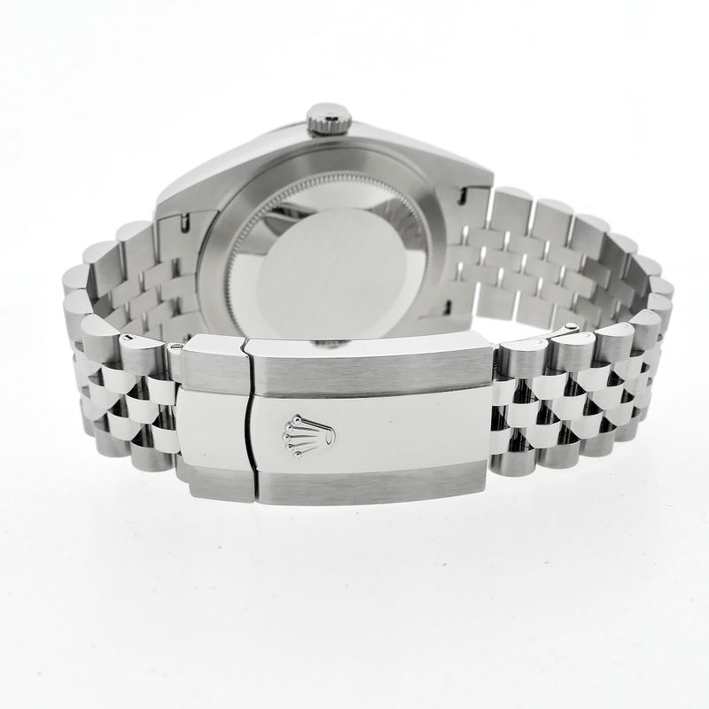 Image 14 of Rolex Datejust 41mm 'Rhodium Diamond Dial' 126334; Automatic men's watch