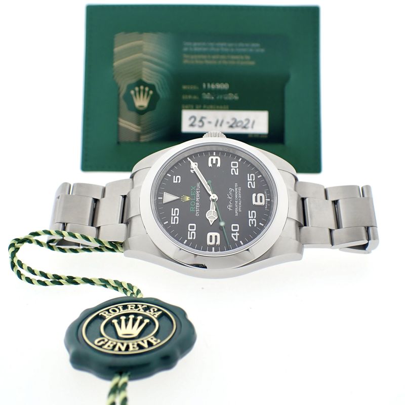 Image 3 of Rolex Airking 116900; Men's watch