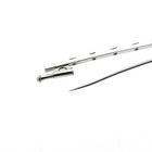 Image 5 of White gold brooch with diamond; 0.18 ct.