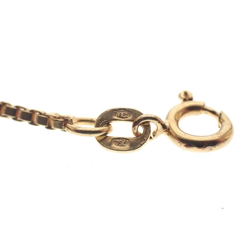 Image 2 of 18K Gold Venetian Link Chain | 50cm