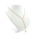 Image 1 of 18 carat gold rosary | 44.5 cm