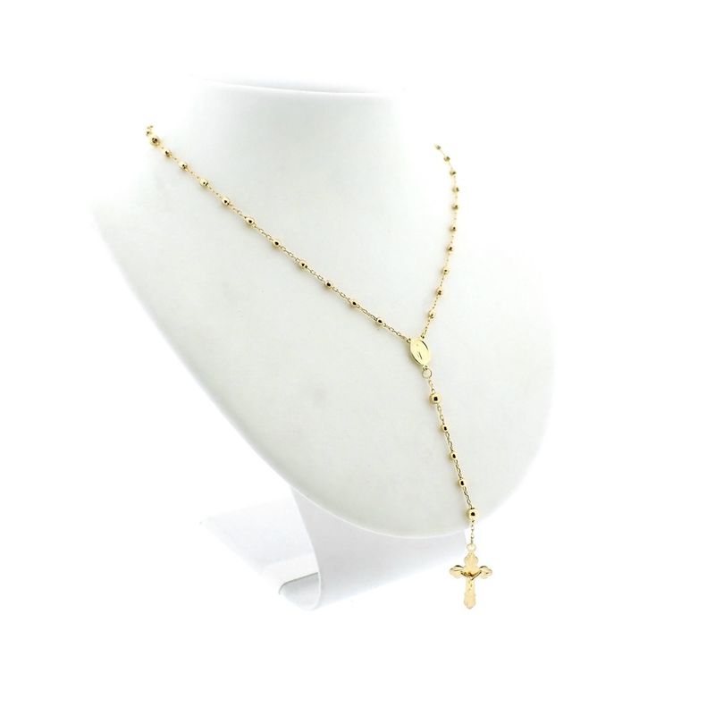 Image 1 of 18 carat gold rosary | 44.5 cm