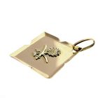 Image 4 of 18 carat gold pendant; Saudi Arabia