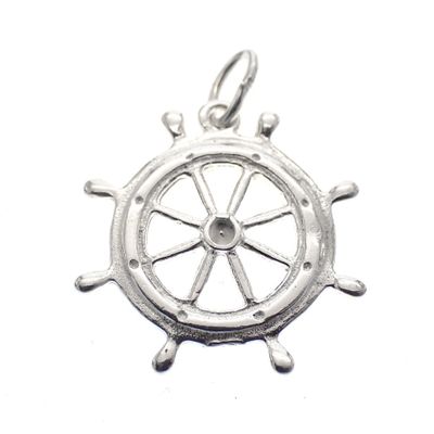 Image 1 of Silver charm; Rudder 2