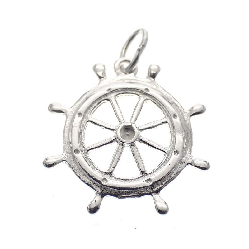Image 1 of Silver charm; Rudder 2