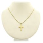 Image 9 of Gold cross with zirconia