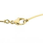 Image 7 of Gold necklace with onyx and diamonds; 0.03 ct.