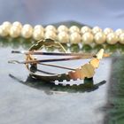 Image 2 of Two-tone gold fantasy brooch