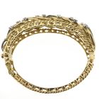 Image 4 of Luxurious gold bracelet with diamond; 1.78 ct.