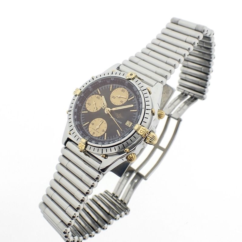 Image 9 of Breitling Chronomat Chronograph; Men's watch on a roulleaux strap