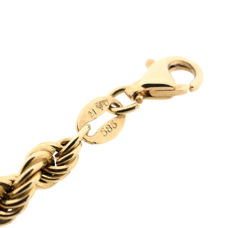 Image 8 of Golden Twisted Link Chain