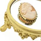 Image 2 of 8 carat vintage brooch/pendant with cameo