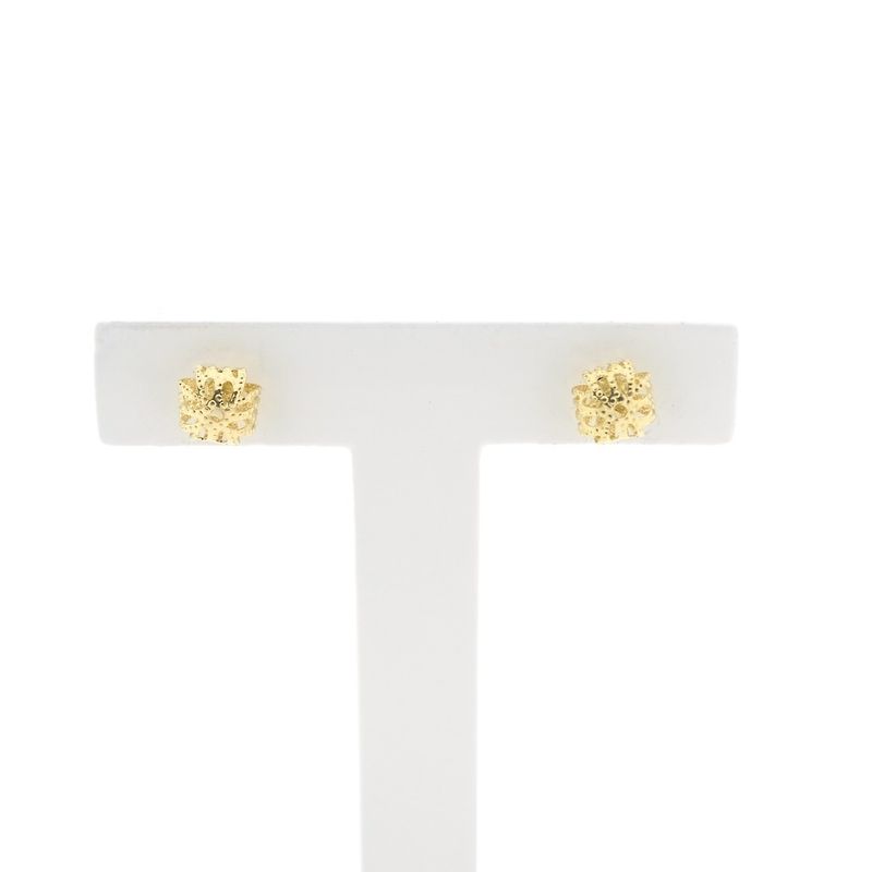 Image 1 of Gold stud earrings | Vintage