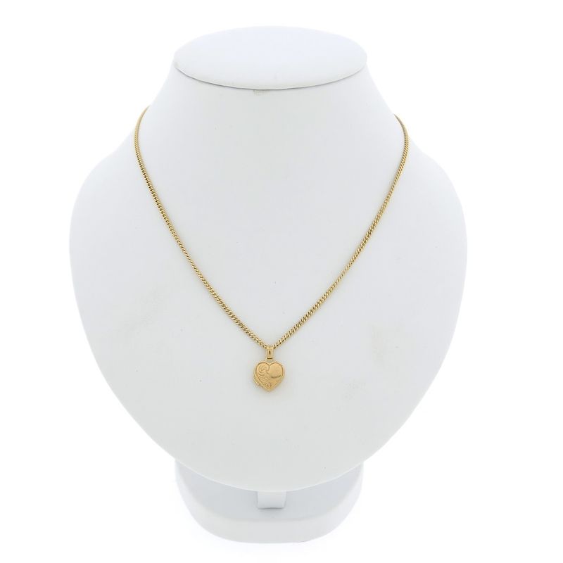 Image 3 of Vintage gold locket pendant