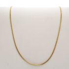 Image 1 of Gold gourmet link chain; 64 cm
