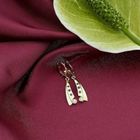 Image 2 of 8K earrings with a mix of gemstones