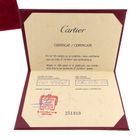 Image 10 of Cartier yellow gold wide ring with diamonds; 0.04 ct.