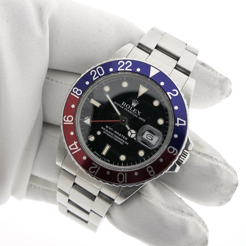 Image 20 of Rolex GMT-Master 16750; Vintage men's watch