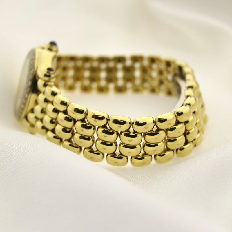 Image 16 of Chopard Happy Sport 27/6151; Exclusive 18ct. Gold Ladies Watch with Diamonds