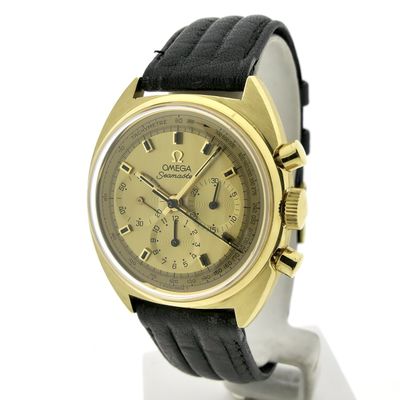 Image 2 of Omega Seamaster 'Chunky C' Chronograph; Vintage 18k men's watch