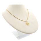 Image 4 of Gold pendant; Faith, hope, and love