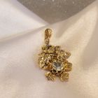 Image 6 of 8 carat antique German pendant with rose-cut diamonds