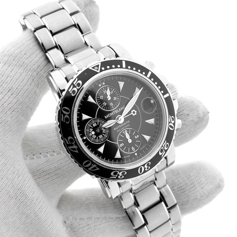 Image 5 of Montblanc Meisterstück Sport Chronograph 7034; Automatic men's watch