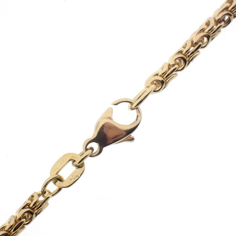 Image 9 of Gold round king chain | 46 cm