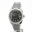 Image 8 of Rolex Datejust 41mm 'Rhodium Diamond Dial' 126334; Automatic men's watch