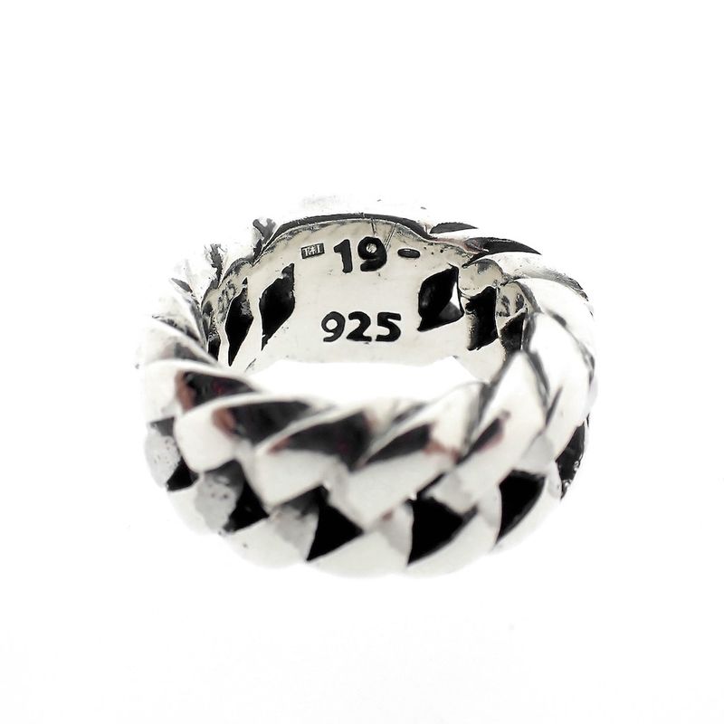 Image 6 of Silver Buddha to Buddha ring chain