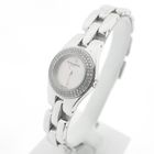 Image 10 of Baume Mercier Linea; 18k gold women's watch with diamonds and mother-of-pearl dial