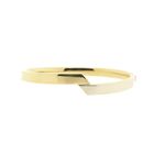 Image 1 of Two-tone gold bangle; Size M