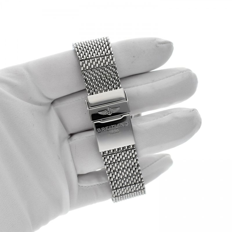 Image 11 of Breitling Transocean B01; Rosé Goud & Staal; Chronograaf heren horloge