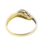 Image 4 of Two-tone gold ladies ring