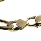 Image 8 of Gold Figaro link bracelet