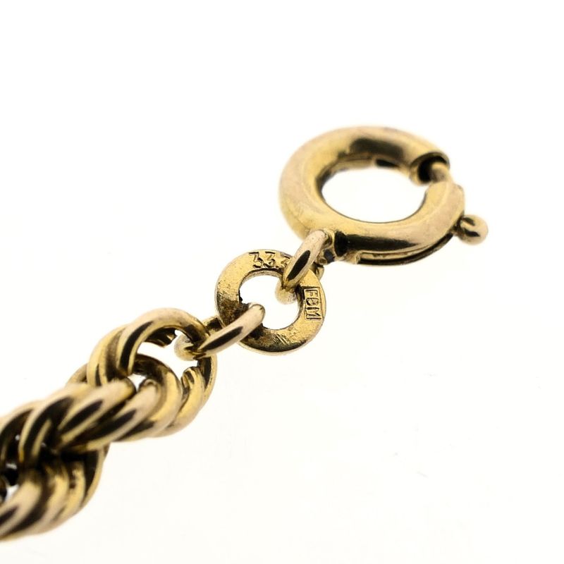 Image 7 of 8 Karat Twisted Link Chain