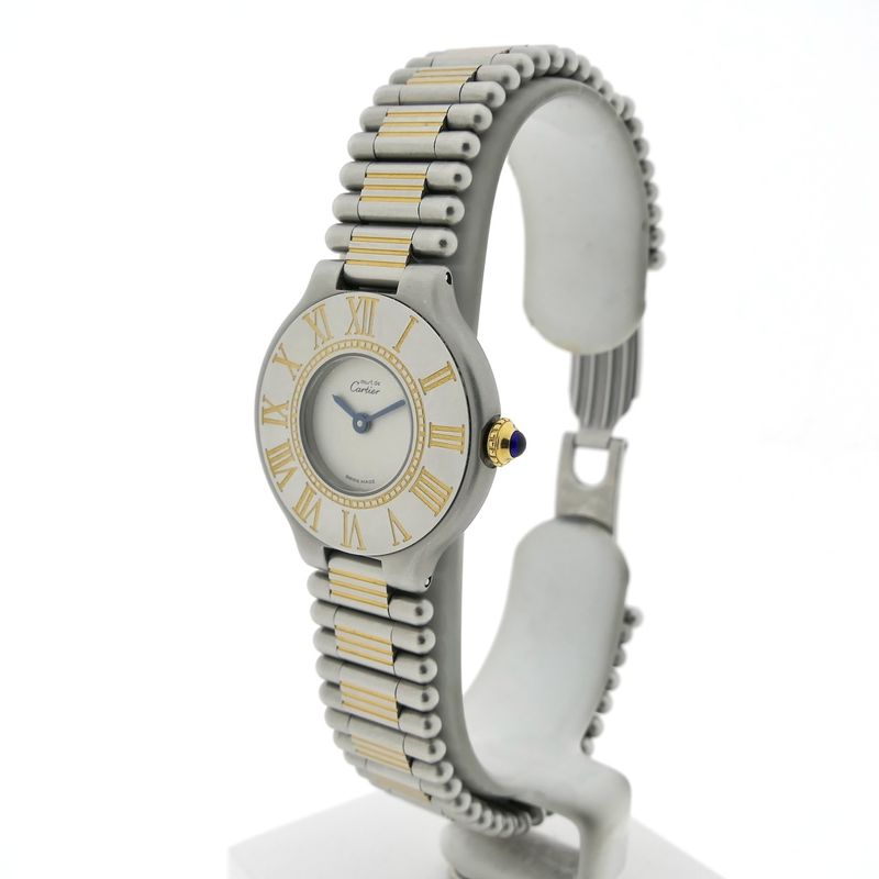 Image 2 of Cartier 'Must de Cartier 21' 9010; Bicolor ladies watch